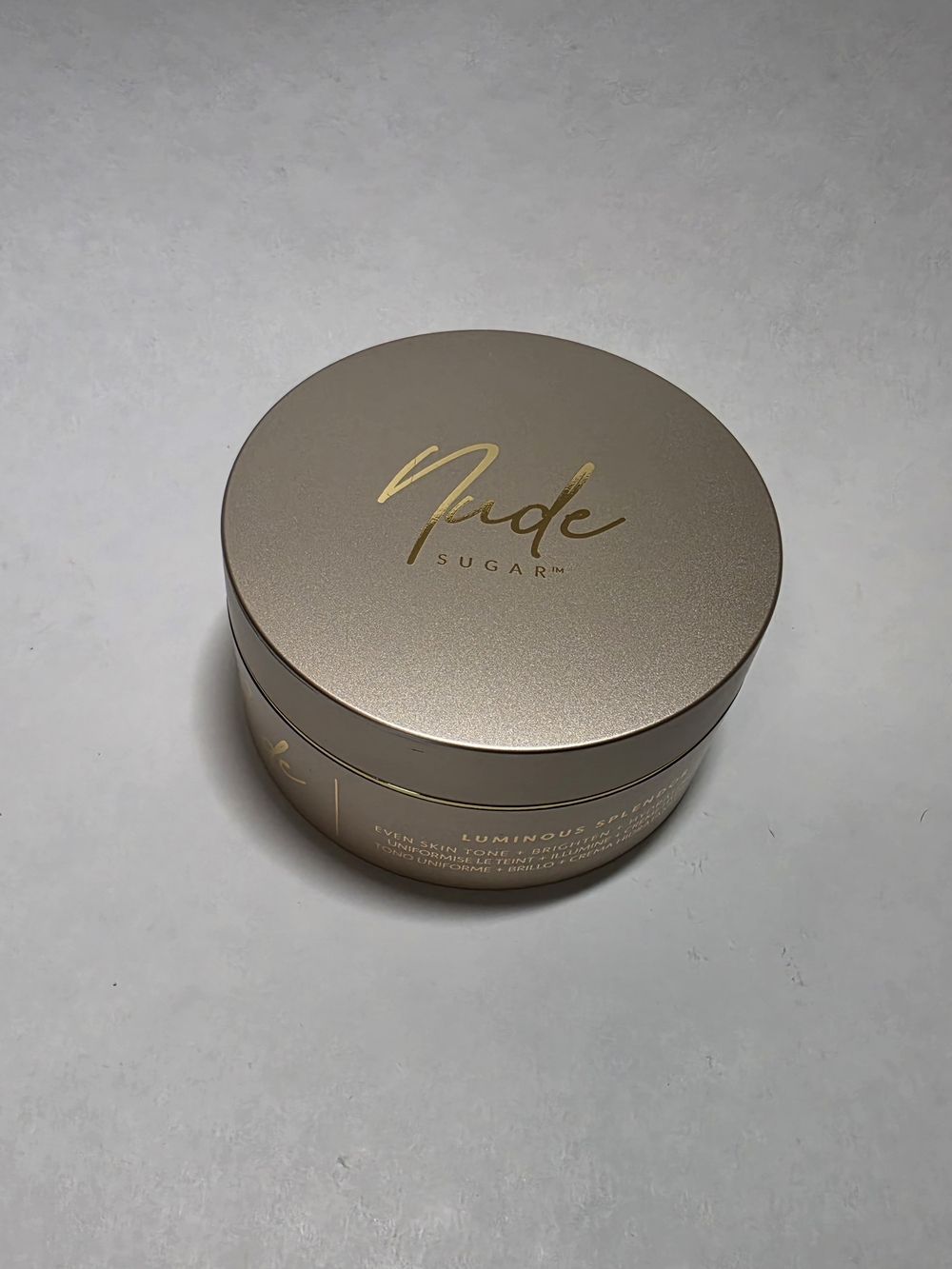 Toni Braxton Nude Sugar Body Cream 6.7oz jar